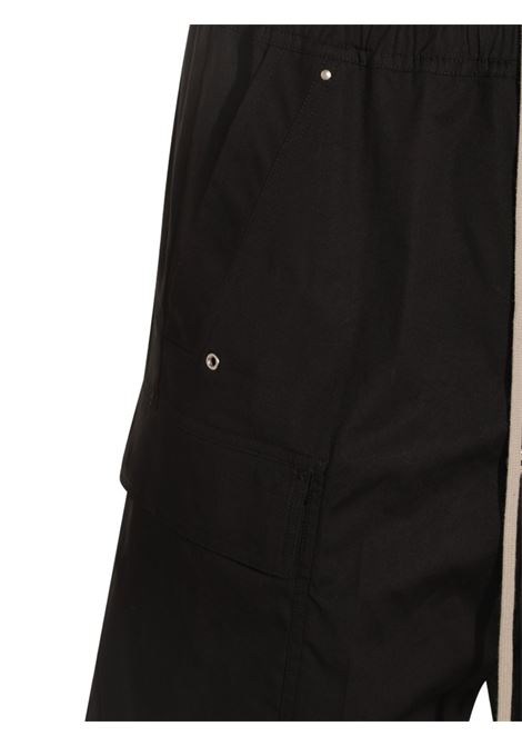 Black Belas cargo-pocket trousers Rick Owens - men RICK OWENS | RU02E1339TE09